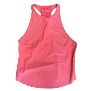 Zyia Active Barbie Pink Mesh Detail‎ Racerback Tank Womens M